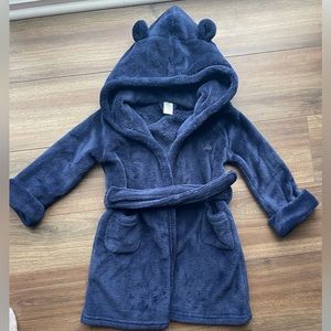 Baby GAP Toddler Navy Blue Boy Robe - 2T